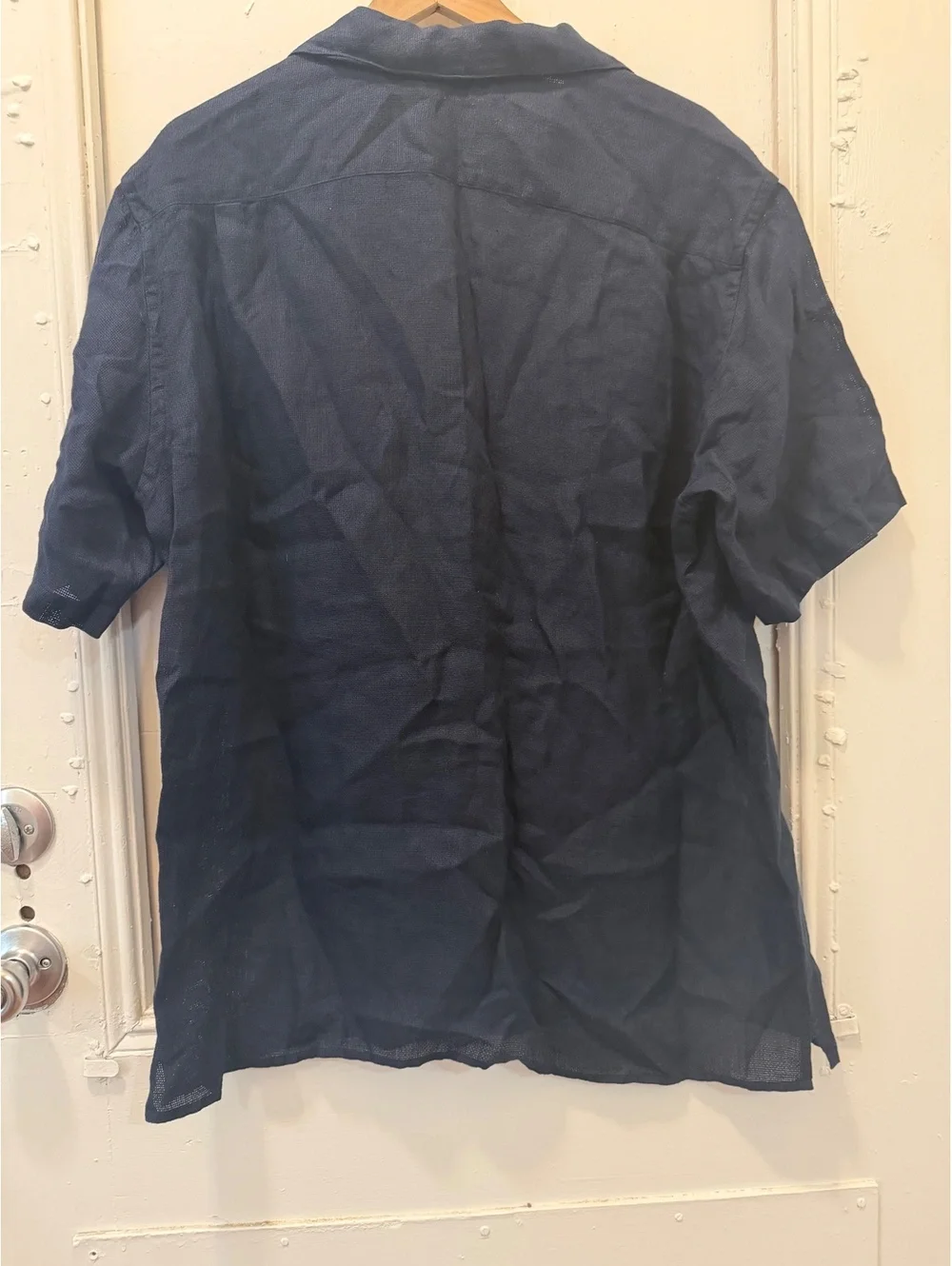 Banana Republic Irish Linen Men's Button Down Shirt, Size XL